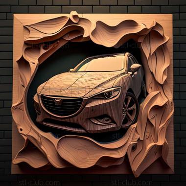 3D мадэль Mazda6 (STL)